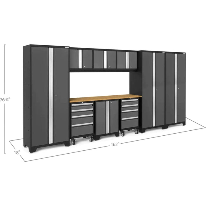 NewAge Bold 3.0 Series 10 Piece Garage Cabinet Set-Dimensions