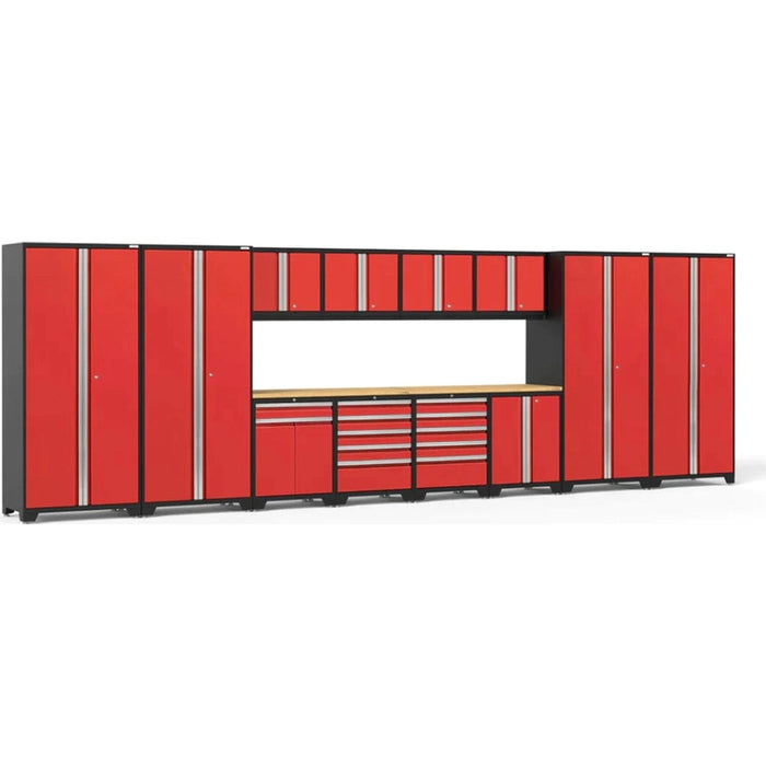NewAge Pro 3.0 Series 14-Piece Garage Cabinet Set With Multi-Function Cabinet-
