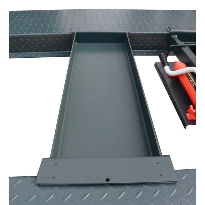 Stratus | SAE-P49 4 Post 9000 Lbs Capacity Manual Release Storage Parking Car Lift With Castors