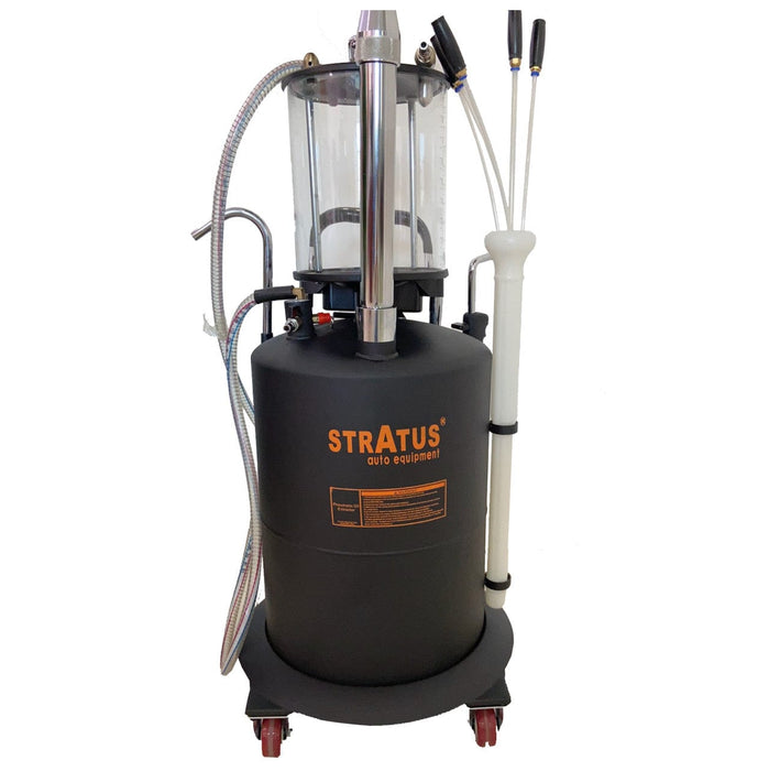 Stratus | SAE-OL21 Portable 21-Gallon Pneumatic Oil Drain Oil Extractor