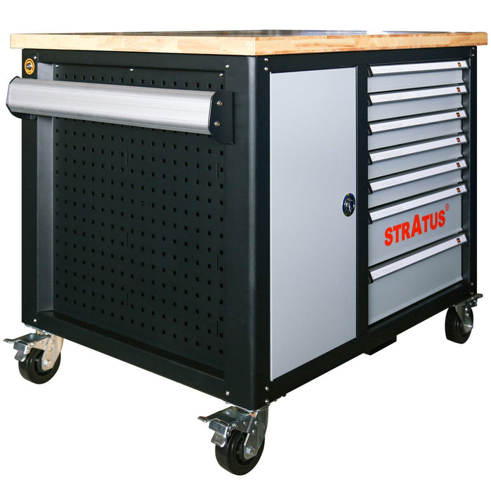 Stratus | SAE-TL1446 Heavy Duty Mobile 46" W 14-Drawer Tool Chest Workbench