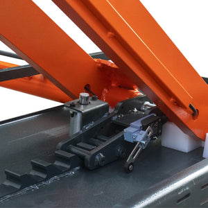 Stratus SAE-MS9000X Extra Wide Mid Rise Scissor Lift lock feature