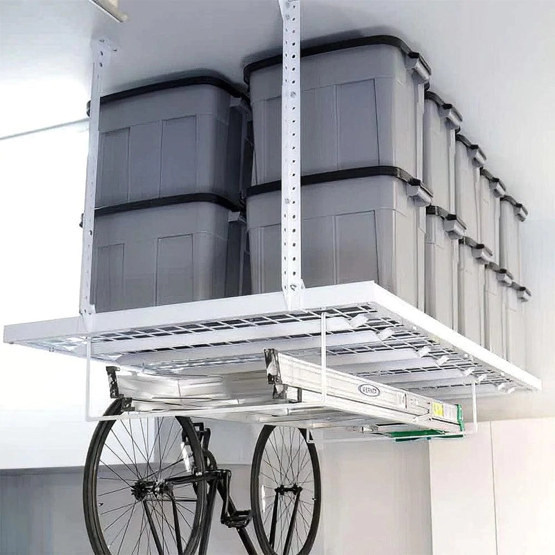 Overload Rack E-Z Storage 4’x 8’ Overhead Rack - 1,000 Pound Capacity — My Garage ...