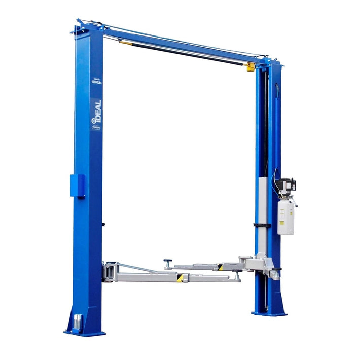 iDEAL TP10KAC-DX 10,000 lb Two Post Clear Floor --Direct Drive - Bi-Symmetric - 3 Stage - Single Point ALI Certified W/PU