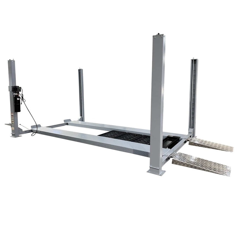 Triumph NSS-11 11,000 lb Extra Wide 4 Post Lift with drip trays