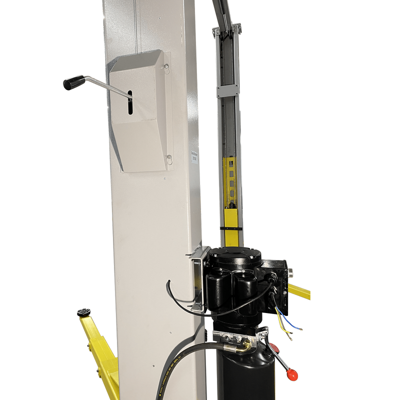 Triumph | NTO-10A 10,000 lb Two Post Auto Lift with pump and lever