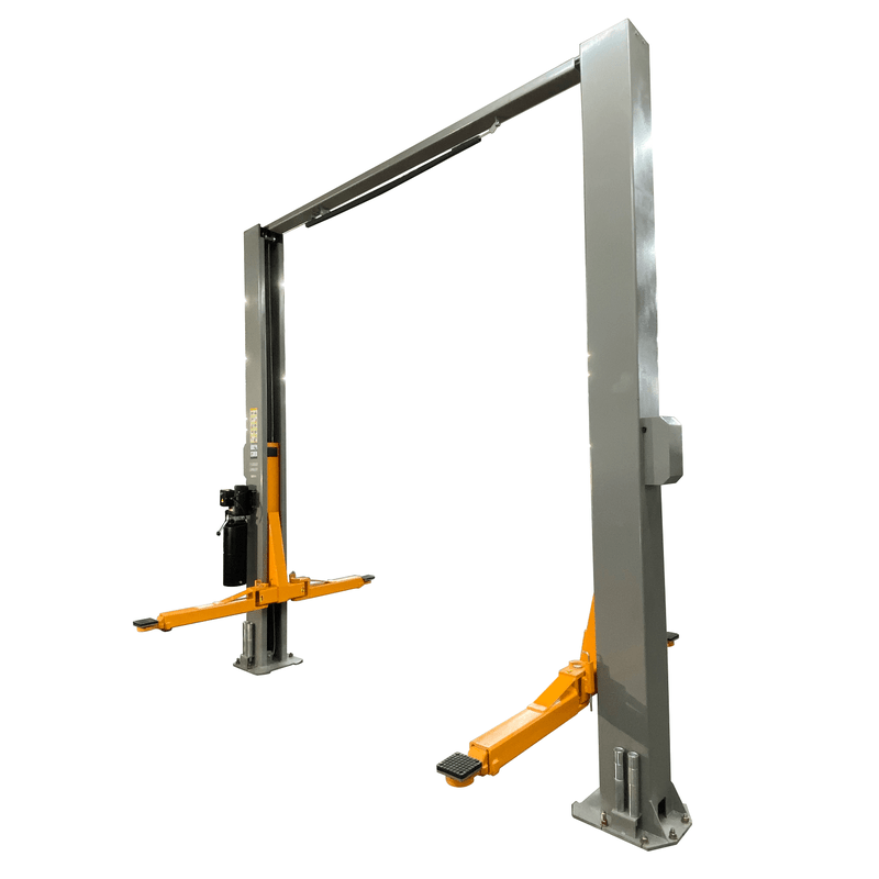 Triumph | NTO-11A 11,000 lb Two Post Auto Lift with arms open