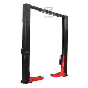 Triumph NTO-20S 20,000 lb Two Post Lift arms closed