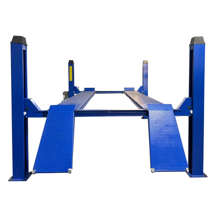 Tuxedo FP12K-K 12,000 lb Four Post Lift - Cable Driven- FRONT VIEW