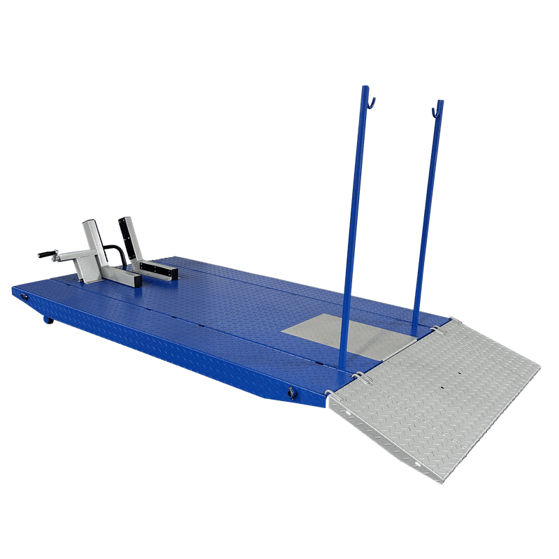 Tuxedo M-1500C-HR 1,500 lb High Rise Motorcycle Lift Bench Heavy-Duty Diamond Plate Platform