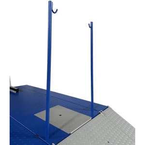 Tuxedo M-1500C-HR 1,500 lb High Rise Motorcycle Lift Bench with Service Support Poles 