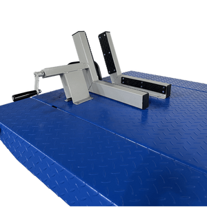 Tuxedo M-1500C-HR 1,500 lb High Rise Motorcycle Lift Bench with wheel clamp