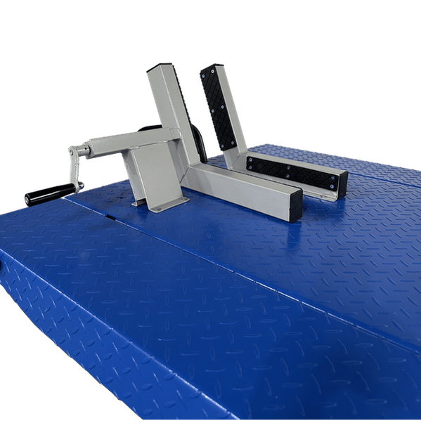 Tuxedo M-1500C-HR 1,500 lb High Rise Motorcycle Lift Bench with wheel clamp