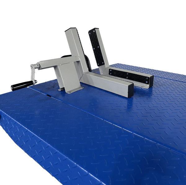 Tuxedo M-1500C-HR 1,500 lb High Rise Motorcycle Lift Bench with wheel clamp