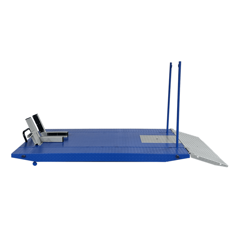 Tuxedo M-1500C-HR 1,500 lb High Rise Motorcycle Lift Bench on idle