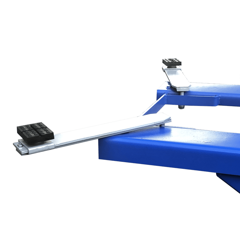 Tuxedo MR6K-48X 6,000 lb Mid-Rise Scissor Lift with Extended Adjustable Lift Arms.