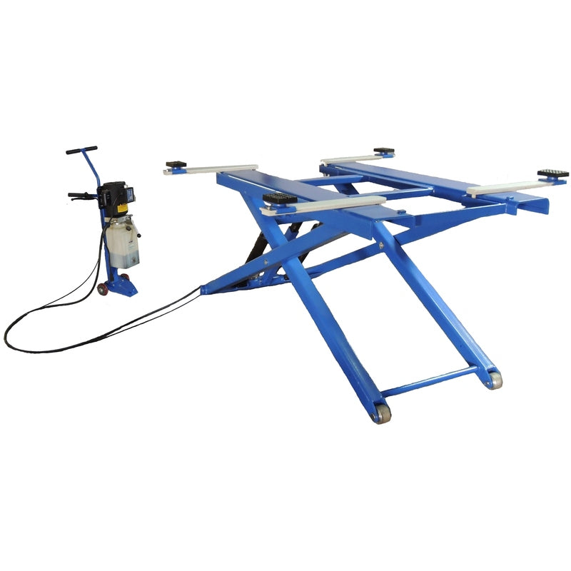 Tuxedo MR6K-48X 6,000 lb Mid-Rise Scissor Lift with 48" Rise height.