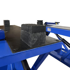 Tuxedo PL6K 6,600 lb Low-Rise Pit Lift - Includes Power Unit and Stand Rubber Spacer Blocks Included.