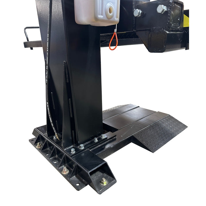 Tuxedo SP-6K-SS 6,000 lb Single Post Storage Lift- base plate