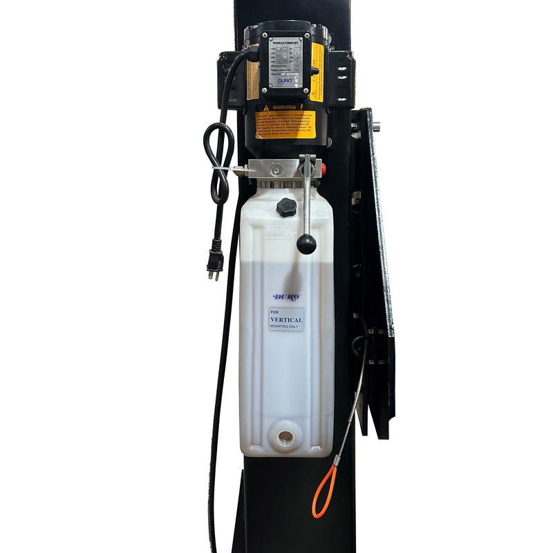 Tuxedo SP-6K-SS 6,000 lb Single Post Storage Lift -motor