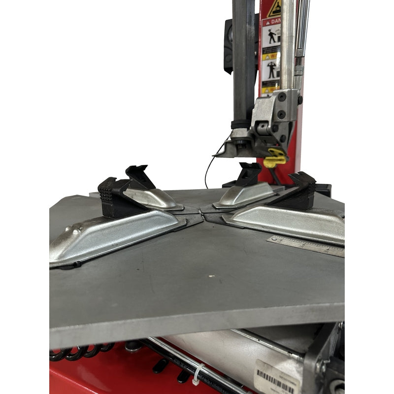 Tuxedo TC-1300 Tire Changer -- Tiltback Press Arm w/ Leverless Demount Tool with turntable
