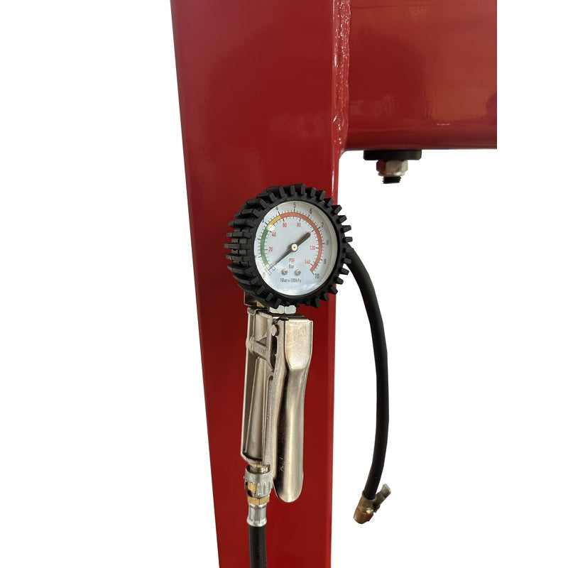 Tuxedo TC-400M-B Motorcycle Tire Changer with inflation gun