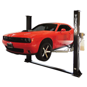 Tuxedo TP9KF-TUX 9,000 lb Two Post Floor Plate - Symmetric with car
