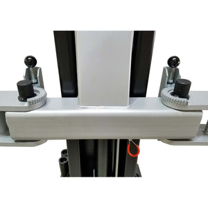 Tuxedo TP9KF-TUX 9,000 lb Two Post Floor Plate - release arms restraints