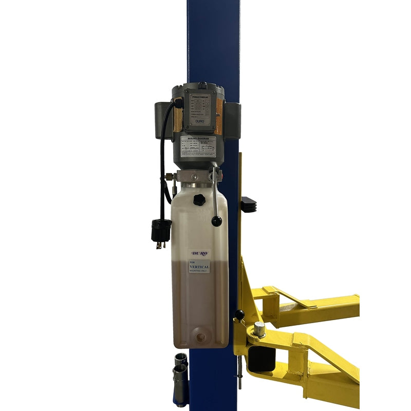 Tuxedo TP9KFX 9,000 lb Two Post Floor Plate - motor