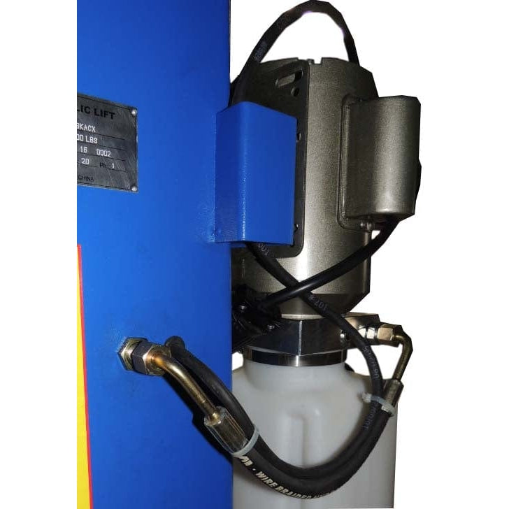 Tuxedo TP9KFX 9,000 lb Two Post Floor Plate -  Internal Hose Routing