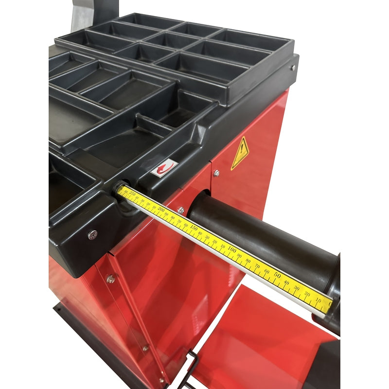 Tuxedo WB-448 Truck Wheel Balancer shaft measurements
