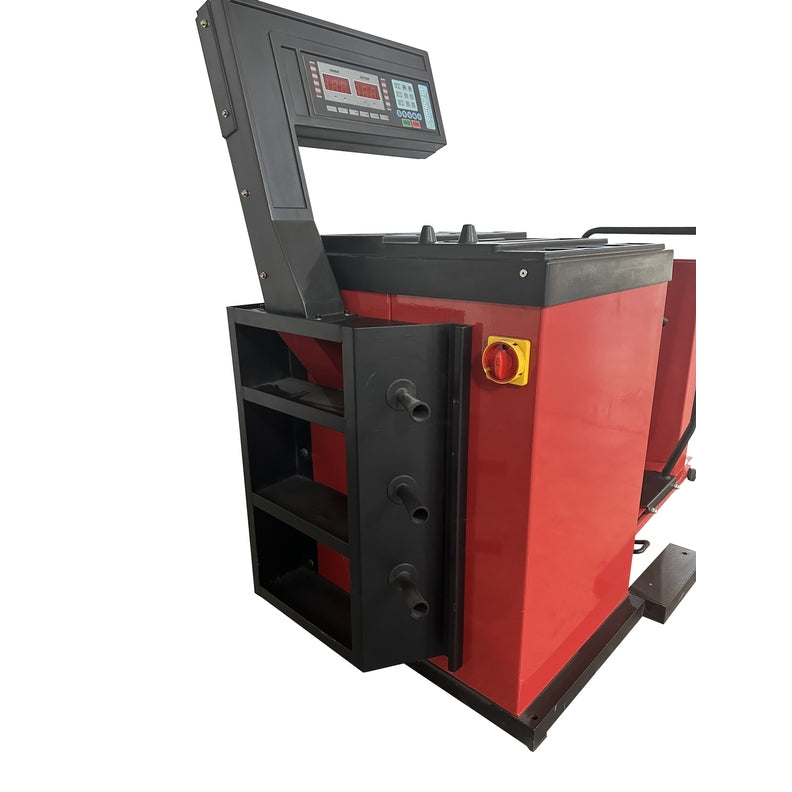 Tuxedo WB-448 Truck Wheel Balancer in side view