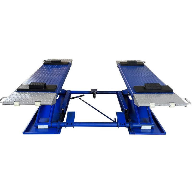 Tuxedo MR6.5K-38 6,500 lb Mid-Rise Portable Scissor Lift in front view