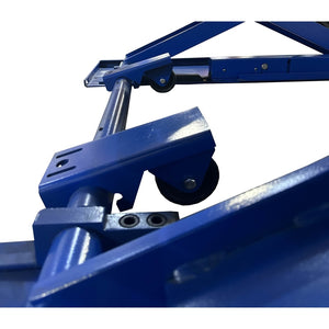 Tuxedo MR6.5K-38 6,500 lb Mid-Rise Portable Scissor Lift with Idler wheel