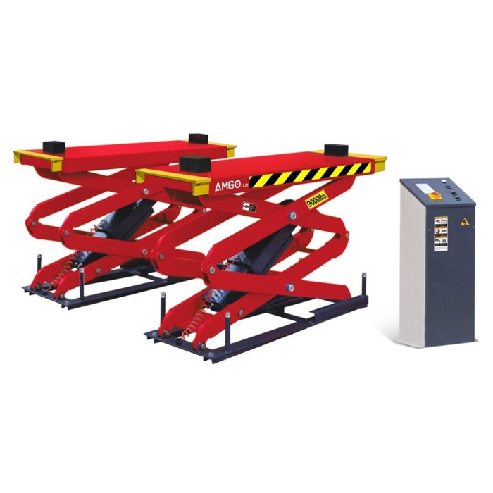 AMGO XL-9F 9,000 lbs Flush Mount Scissor Lift