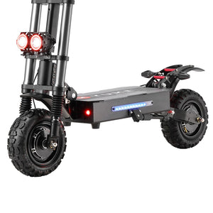 Yume Hawk 2400W 43MPH Dual Motor Electric Scooter front lights