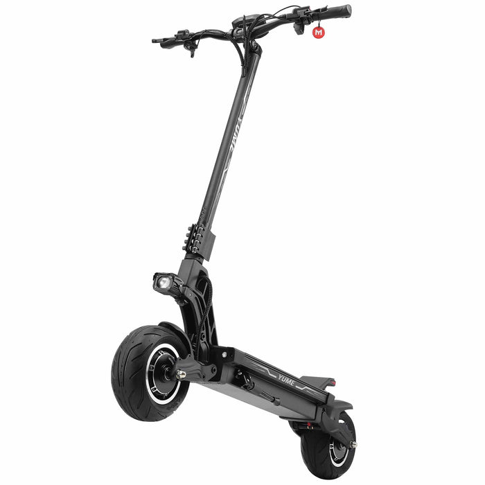 Yume Hawk Pro 60V 6000W 50MPH Electric Scooter lifted up