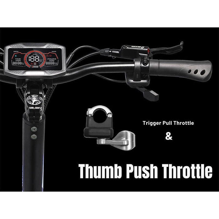 Yume Hawk Pro 60V 6000W 50MPH Electric Scooter throttle