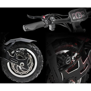 Yume Osprey 7000W 60MPH Electric Scooter disc brakes