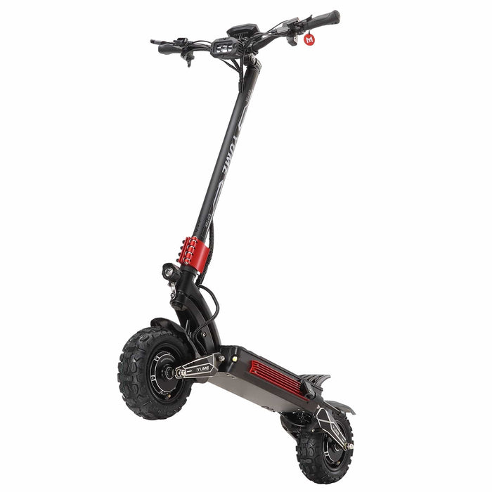 Yume Raptor 60V 6000W 50MPH Electric Scooter lifted up