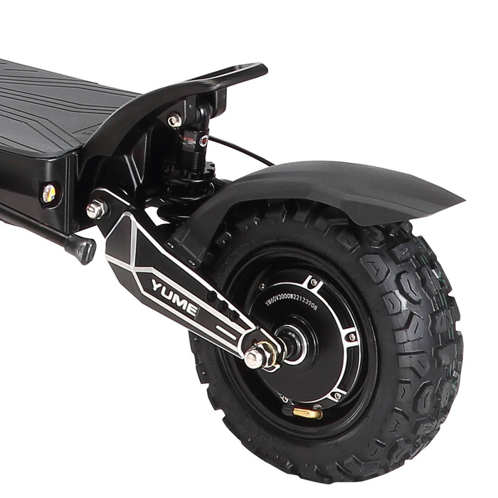 Yume Raptor 60V 6000W 50MPH Electric Scooter rear tire