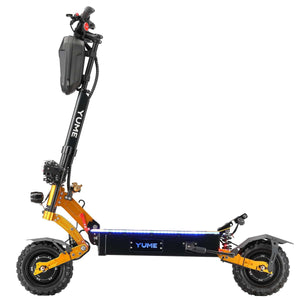 Yume X11 6000W 50MPH Foldable Electric Scooter for Adults facing the left