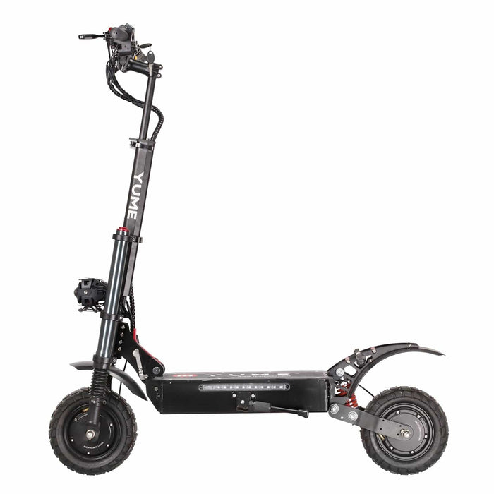 Yume Y10 2400W 40MPH Dual Motor Electric Scooter facing left