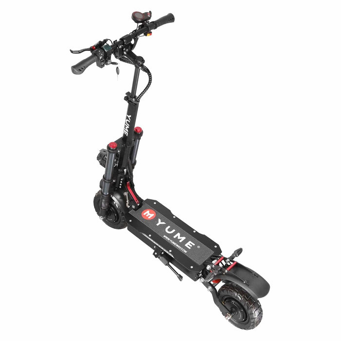 Yume Y10 2400W 40MPH Dual Motor Electric Scooter in top view