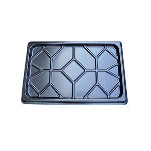 AMGO 409-DP optional plastic oil drip tray with diamond pattern reinforcement