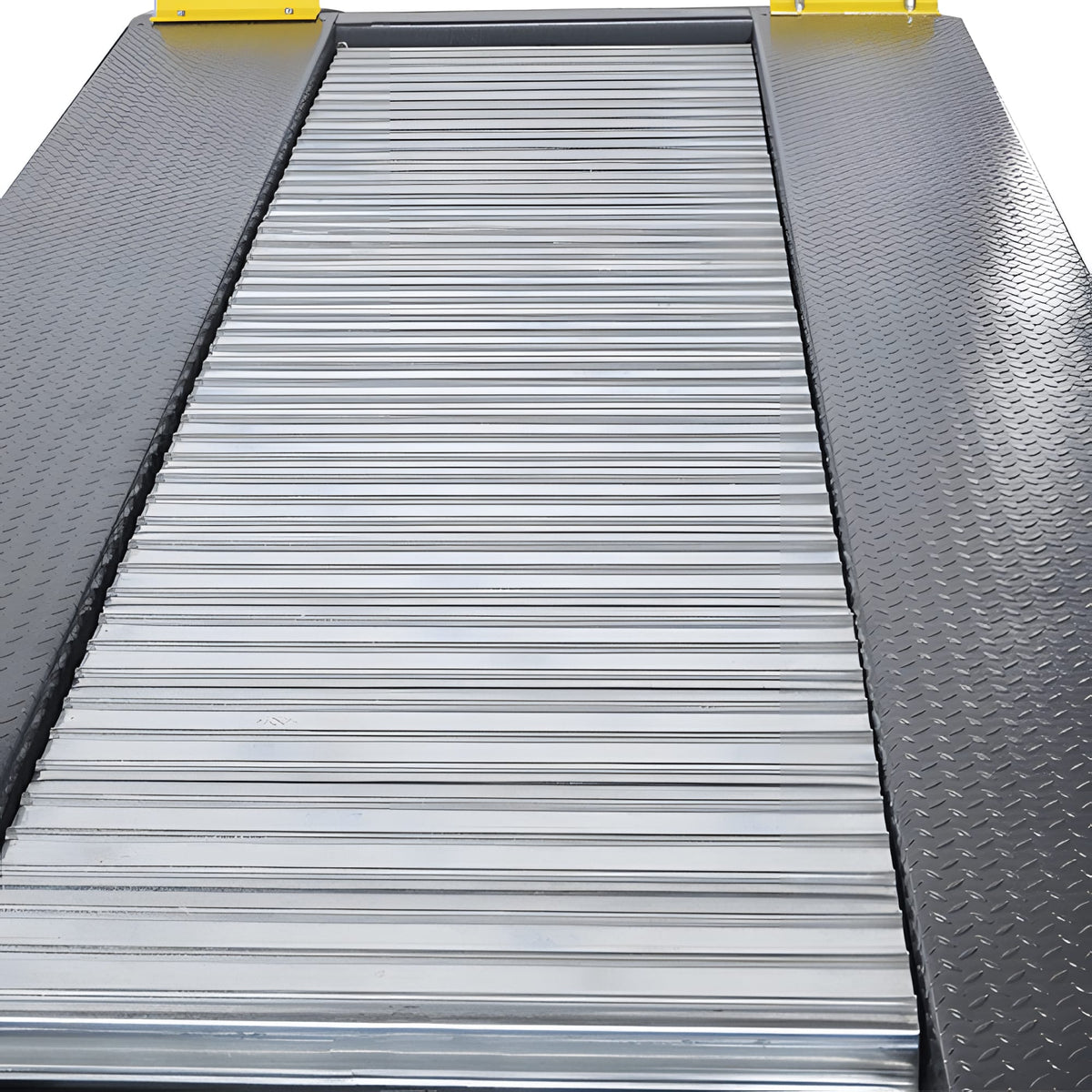 AMGO 409-DP optional storage wave panels installed between the runways