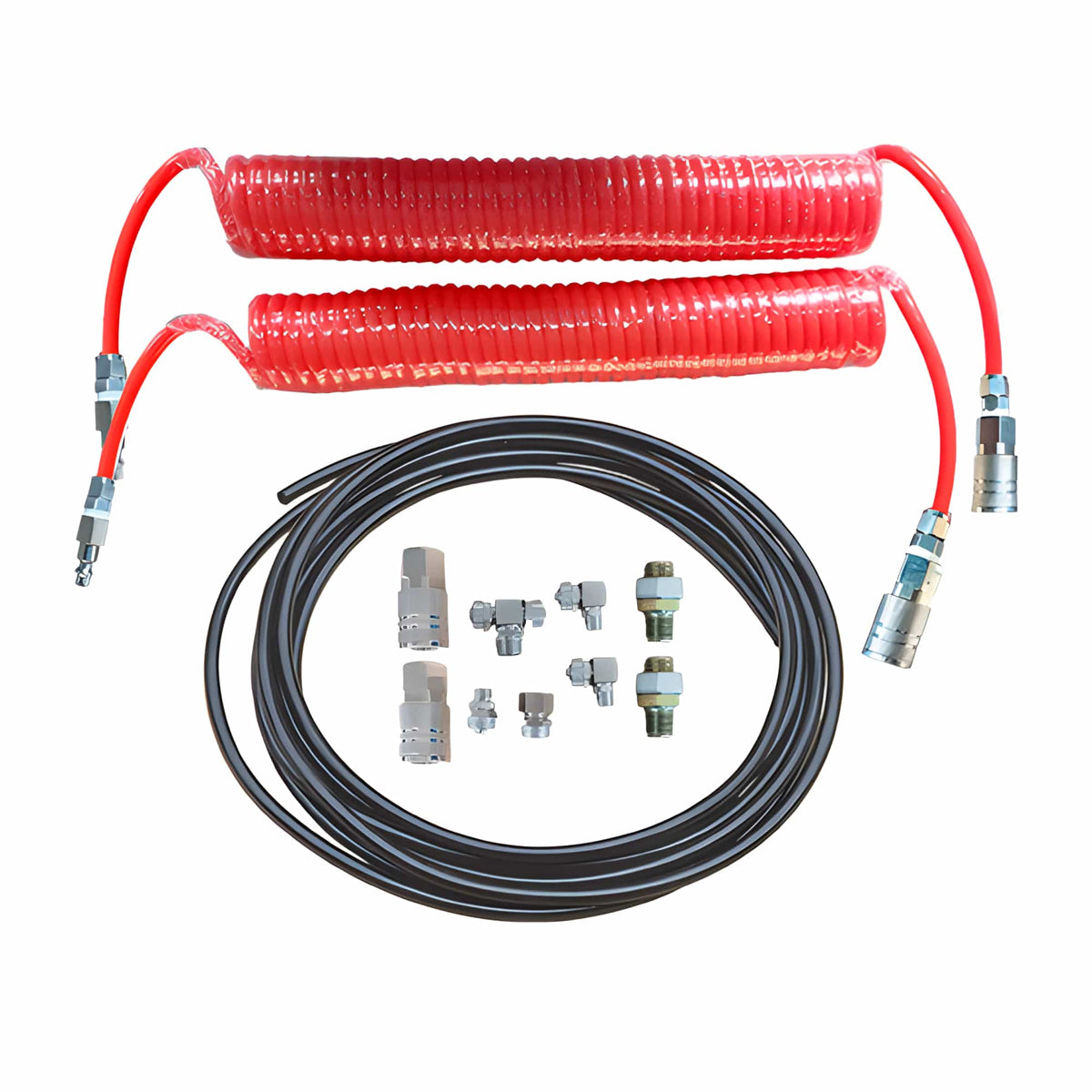 Optional PX004A air line kit accessory components for AMGO AX-12 scissor lift