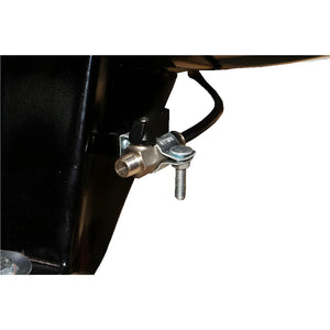 Atlas AF5 hands-free tank drain extension hardware close-up