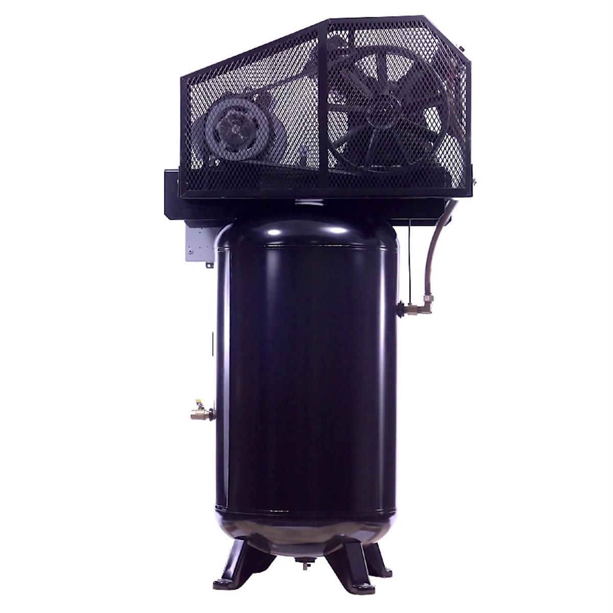Atlas Air Force AF8 80-gallon vertical two-stage air compressor, front view