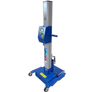 Atlas ATEHTWL200T portable battery wheel lift, full unit on swivel casters